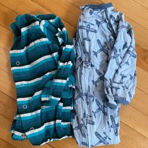 Size 0-3 month Footed Onesies